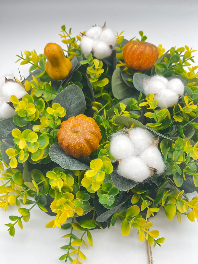 Christmas Wreath, Artificial Flower Leaf, Imitative Tree, Circle, Garland,