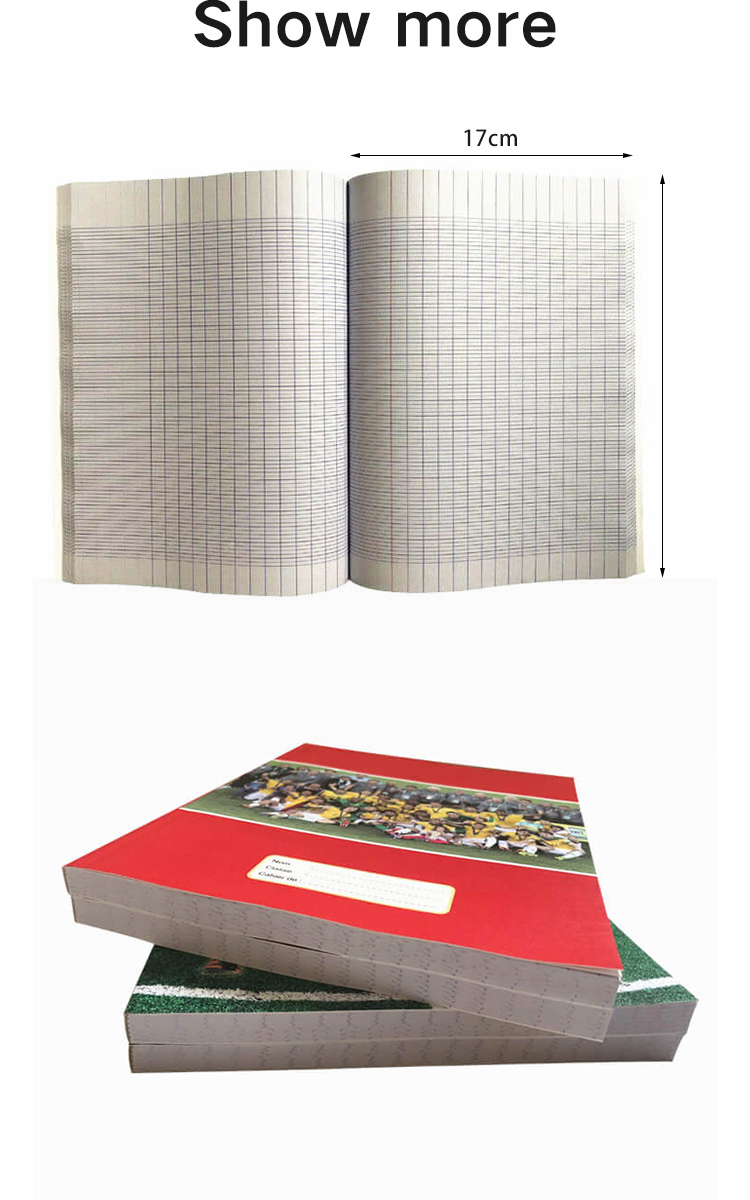 Foreign Trade Export Wireless Gluing Boy Hard Copy Plaid Memo Notebook Thickened Student Exercise Book Foreign Trade Export Wireless Gluing Boy Hard Copy Plaid Memo Notebook Thickened Student Exercise Book