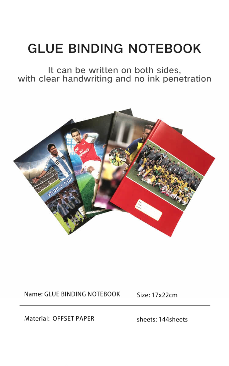 Foreign Trade Export Wireless Gluing Boy Hard Copy Plaid Memo Notebook Thickened Student Exercise Book Foreign Trade Export Wireless Gluing Boy Hard Copy Plaid Memo Notebook Thickened Student Exercise Book