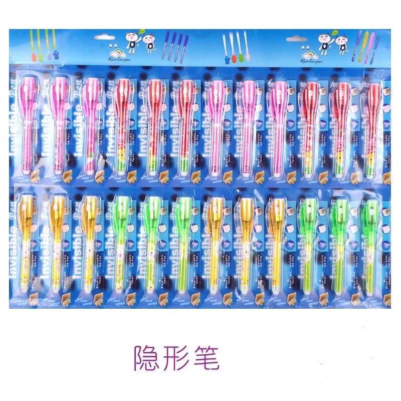Invisible Magic Pen Money Detector Pen Luminous Pen Cartoon Magic Pens for Writing Letters School Peripheral Student Toys Wholesale