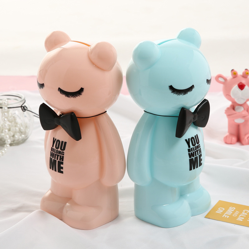 Cartoon Ins Creative Children&#039;s Room Decoration Cute Bear Rabbit Saving Pot Nordic Crafts Money Pot Wholesale