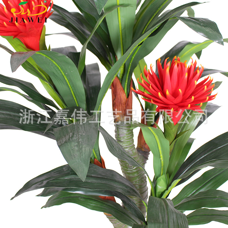 Artificial hand feel flower hand feel leaf false tree fortune flower interior decoration piece landing plant landscape factory direct sales Artificial hand feel flower hand feel leaf false tree fortune flower interior decoration piece landing plant landscape factory direct sales