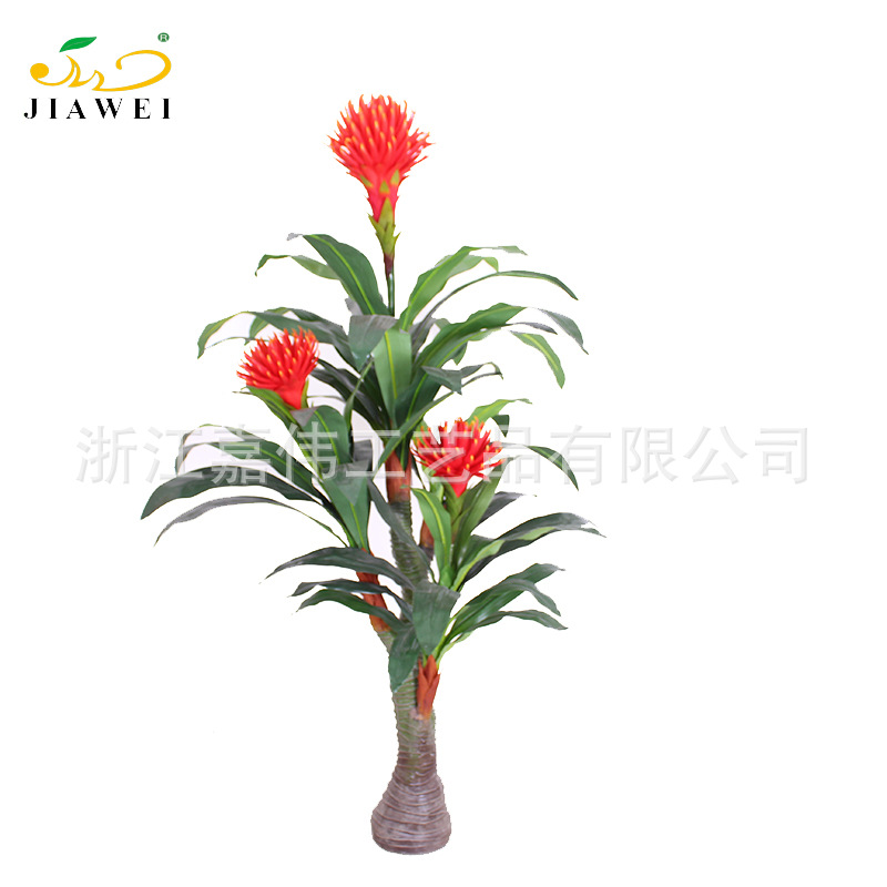 Artificial hand feel flower hand feel leaf false tree fortune flower interior decoration piece landing plant landscape factory direct sales Artificial hand feel flower hand feel leaf false tree fortune flower interior decoration piece landing plant landscape factory direct sales