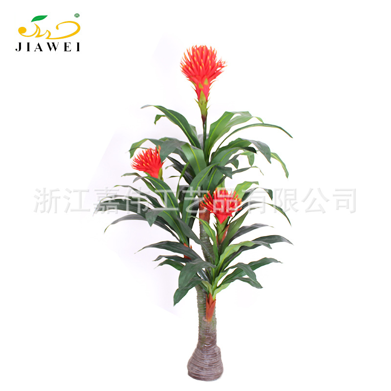 Artificial hand feel flower hand feel leaf false tree fortune flower interior decoration piece landing plant landscape factory direct sales Artificial hand feel flower hand feel leaf false tree fortune flower interior decoration piece landing plant landscape factory direct sales