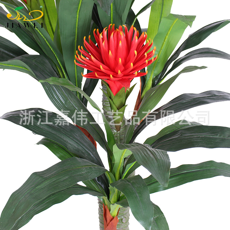Artificial hand feel flower hand feel leaf false tree fortune flower interior decoration piece landing plant landscape factory direct sales Artificial hand feel flower hand feel leaf false tree fortune flower interior decoration piece landing plant landscape factory direct sales