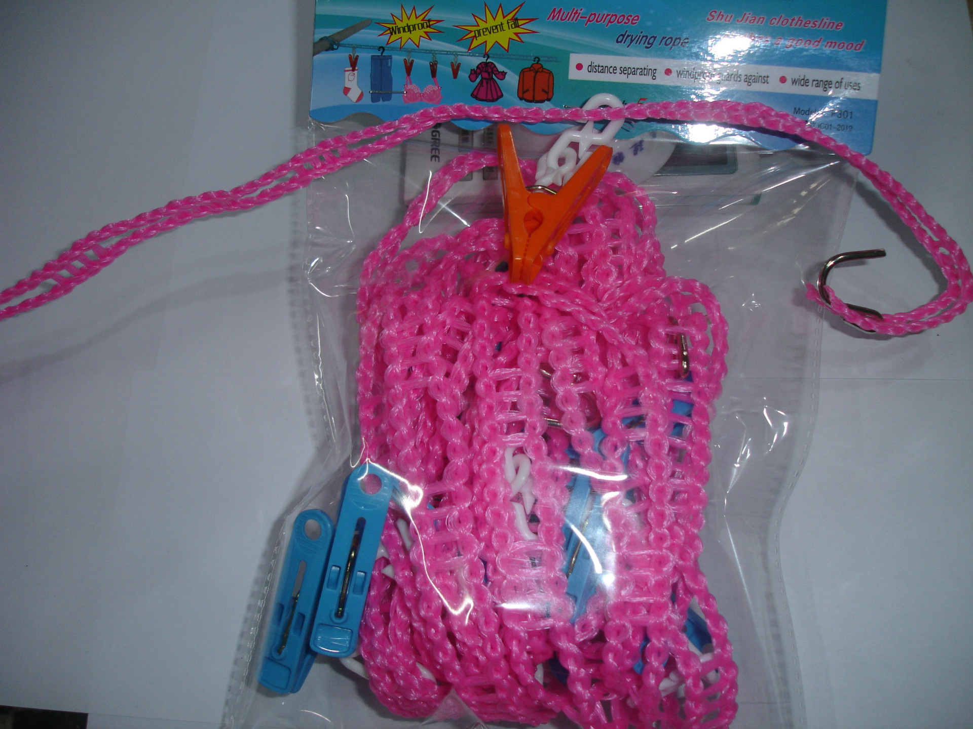 Specializing in the production of plastic clip of multifunctional windproof clothesline in practical foreign hot money Specializing in the production of plastic clip of multifunctional windproof clothesline in practical foreign hot money