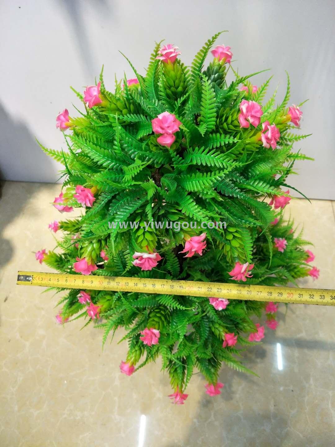 Artificial Plants Bonsai Plastic Green Plant Fake Tree Decoration Home Furnishings Bonsai