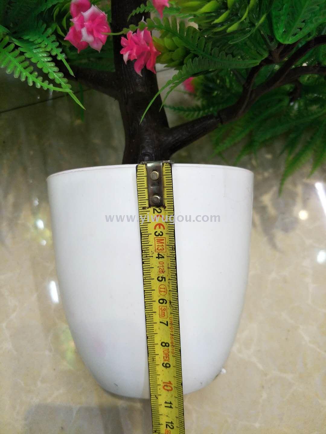 Artificial Plants Bonsai Plastic Green Plant Fake Tree Decoration Home Furnishings Bonsai