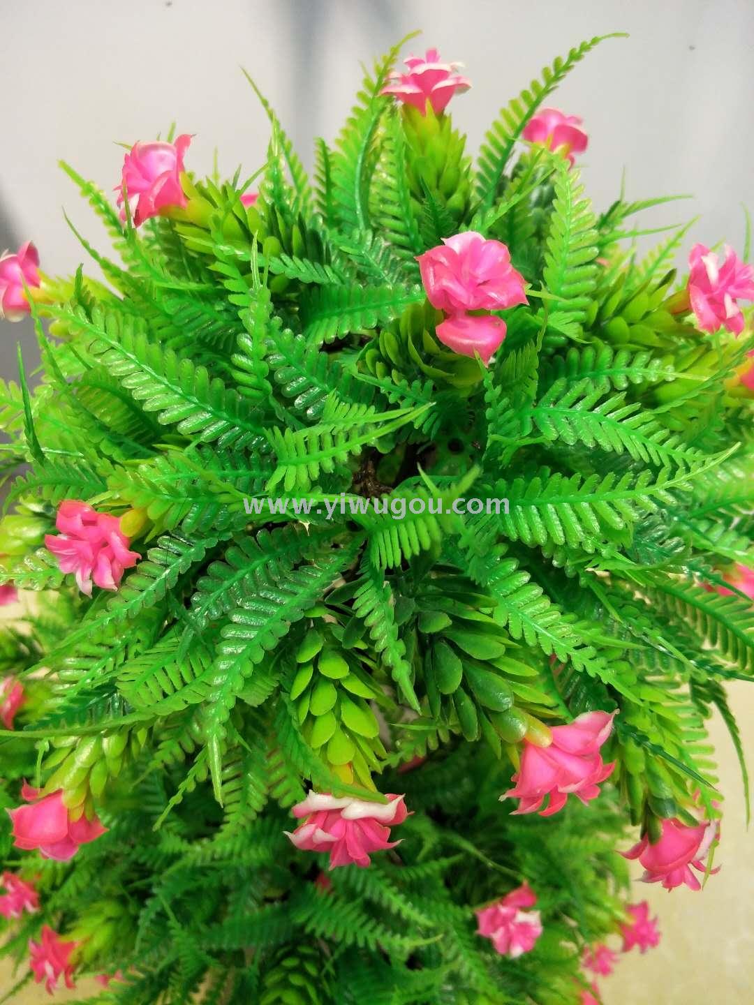 Artificial Plants Bonsai Plastic Green Plant Fake Tree Decoration Home Furnishings Bonsai