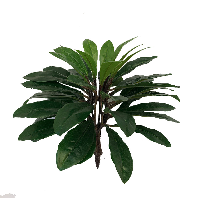 Artificial Plant Waxberry Leaf Shrub Qilixiang Tea Mini Pot Plant Waxberry Fruit Tree Fruit Super Realistic Decoration