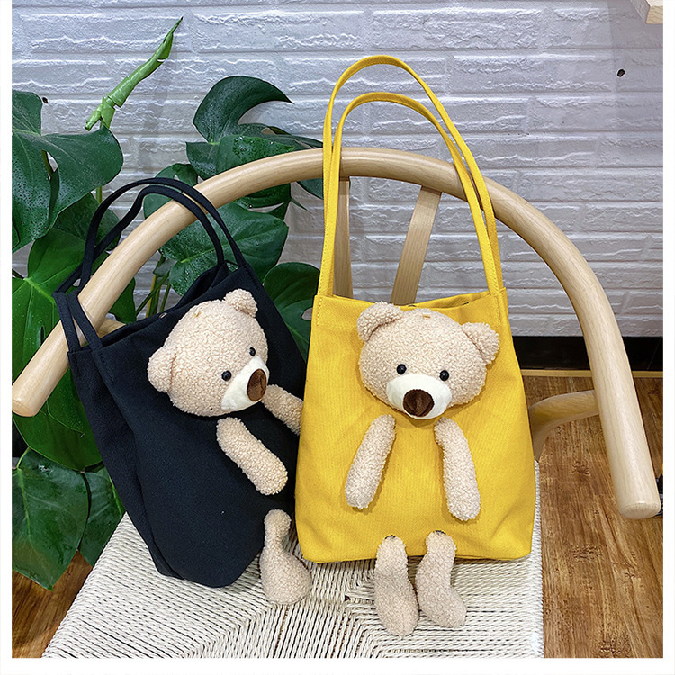 2020 Best-Selling New Shoulder Bag Little Bear Canvas Net Red Pocket for Lucky Money Cartoon Backpack Ins Women's Bag Bags Women's Bag 2020 Best-Selling New Shoulder Bag Little Bear Canvas Net Red Pocket for Lucky Money Cartoon Backpack Ins Women's Bag Bags Women's Bag