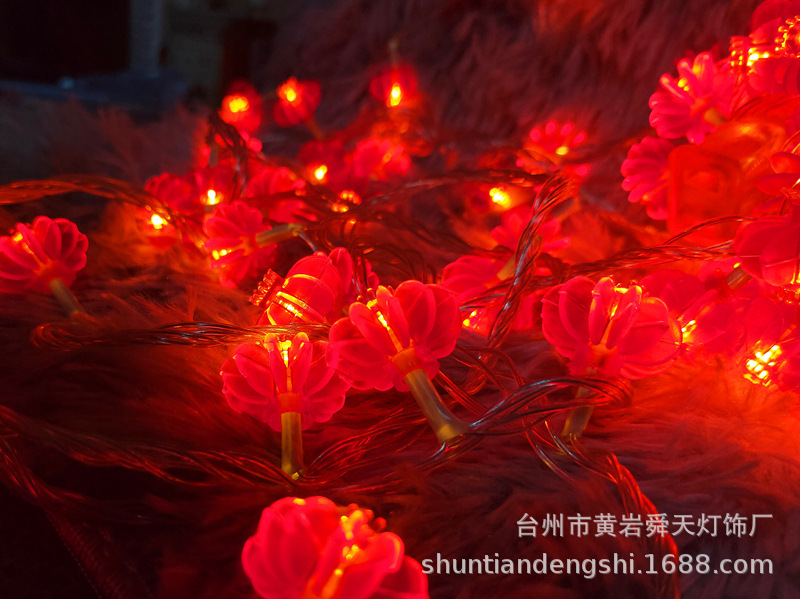 LED Colored Lamp Flashing Light Luminous Red Lantern String Starry Spring Festival Lighting Chain Decoration Chinese Knot Lamp for New Year and New Year LED Colored Lamp Flashing Light Luminous Red Lantern String Starry Spring Festival Lighting Chain Decoration Chinese Knot Lamp for New Year and New Year