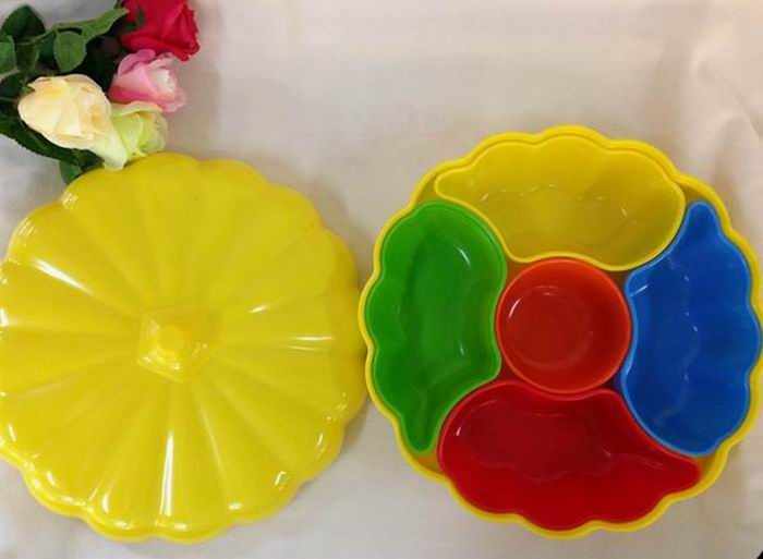 Miamine plastic pumpkin candy box creative dry fruit box wedding fruit box fruit tray separated storage box Miamine plastic pumpkin candy box creative dry fruit box wedding fruit box fruit tray separated storage box