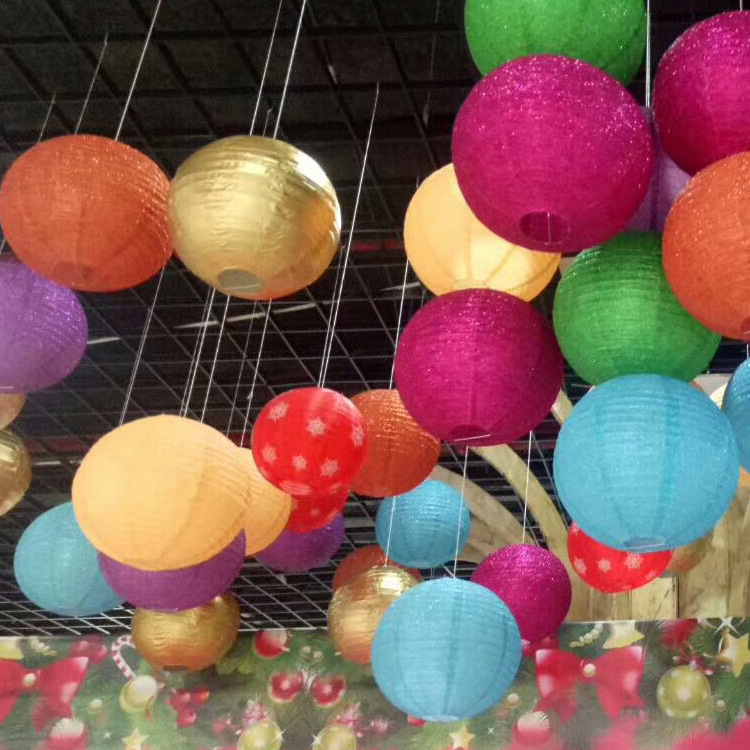 Chinese New Year Decorations Chinese Lantern Wholesale Printing Fu Character Tiger Year Lantern Mall Annual Meeting Decoration Lantern Festival Lantern Mystery
