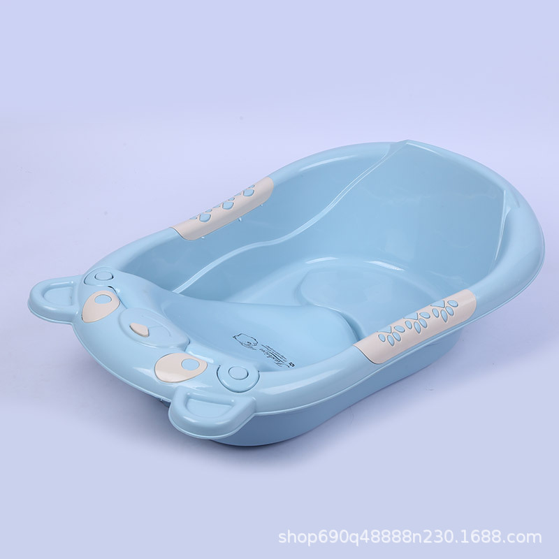 Children&#039;s Bathtub Infant Bathtub Baby Bathtub with Bath Stand Cartoon Bidets Plastic Household Bath
