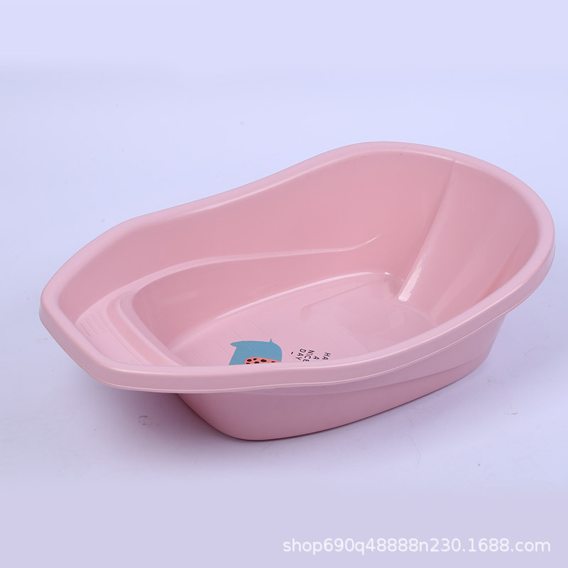 Children&#039;s Bathtub Infant Bathtub Baby Bathtub with Bath Stand Cartoon Bidets Plastic Household Bath