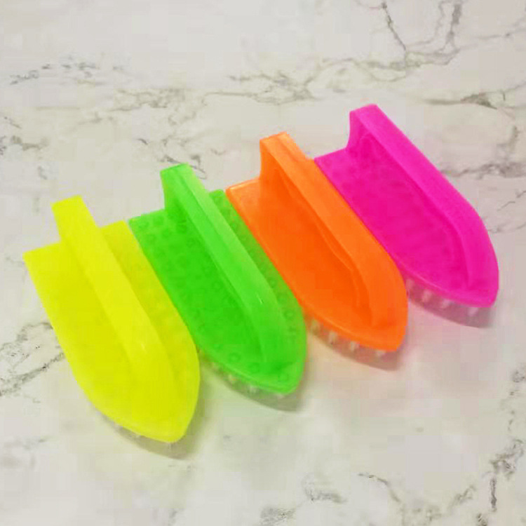Iron Plastic Clothes Cleaning Brush Candy Color Cleaning Brush Brush with Handle Bathtub Brush Tub Brush Cleaning Shoe Brush