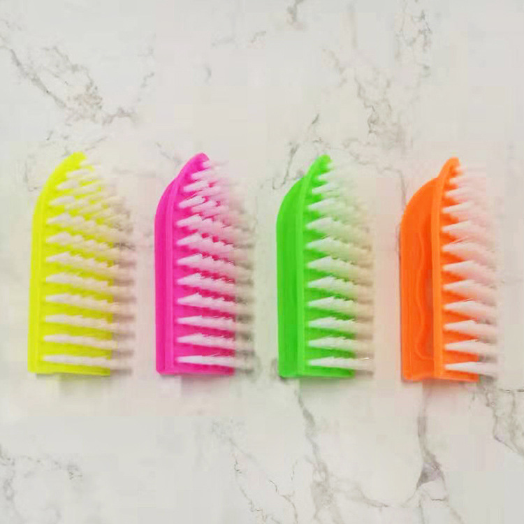 Iron Plastic Clothes Cleaning Brush Candy Color Cleaning Brush Brush with Handle Bathtub Brush Tub Brush Cleaning Shoe Brush