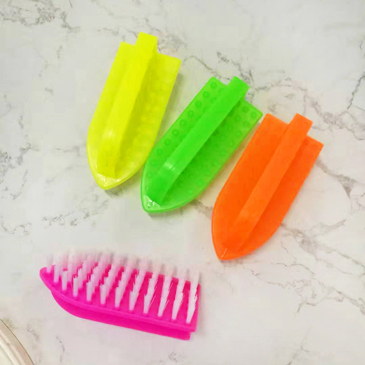 Iron Plastic Clothes Cleaning Brush Candy Color Cleaning Brush Brush with Handle Bathtub Brush Tub Brush Cleaning Shoe Brush