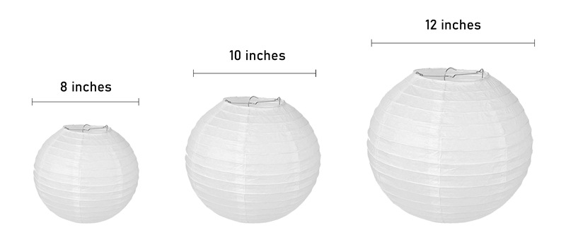 Factory Wholesale Chinese Lantern Spring Festival Mid-Autumn Festival Decorative round Color Folding DIY Celebration Ceremony Products Led Chinese Lantern