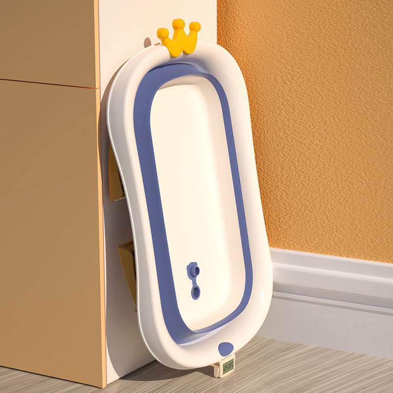 Baby Crown Bathtub with Thermometer