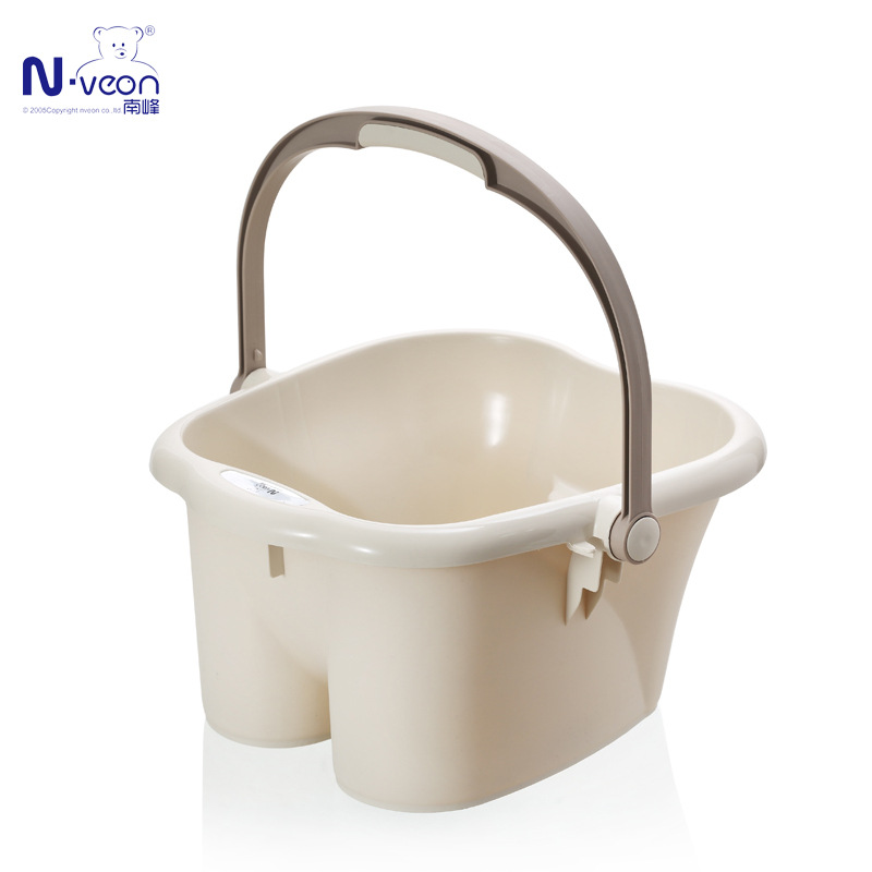 N-Veon Household Bathroom Plastic Foot Bathtub Pp Material Portable Foot Bath Barrel Simple Foot Bath Barrel NFT-369