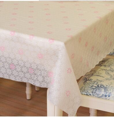 PVC lace table mat // tablecloth /tea tablecloth /heat resistant, washable, as well as oily proof/printed tablecloth