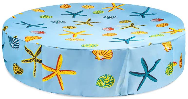 Outdoor Swimming Pool Cover round Bathtub Cover Foldable Children&#039;s Pet Dust Cover Waterproof Swimming Pool Cover