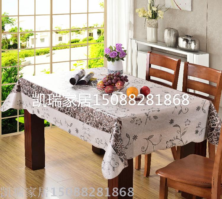 PVC wave printing table cloth stick cotton tablecloth square tablecloth rectangular tablecloth waterproof oil-proof PVC wave printing table cloth stick cotton tablecloth square tablecloth rectangular tablecloth waterproof oil-proof