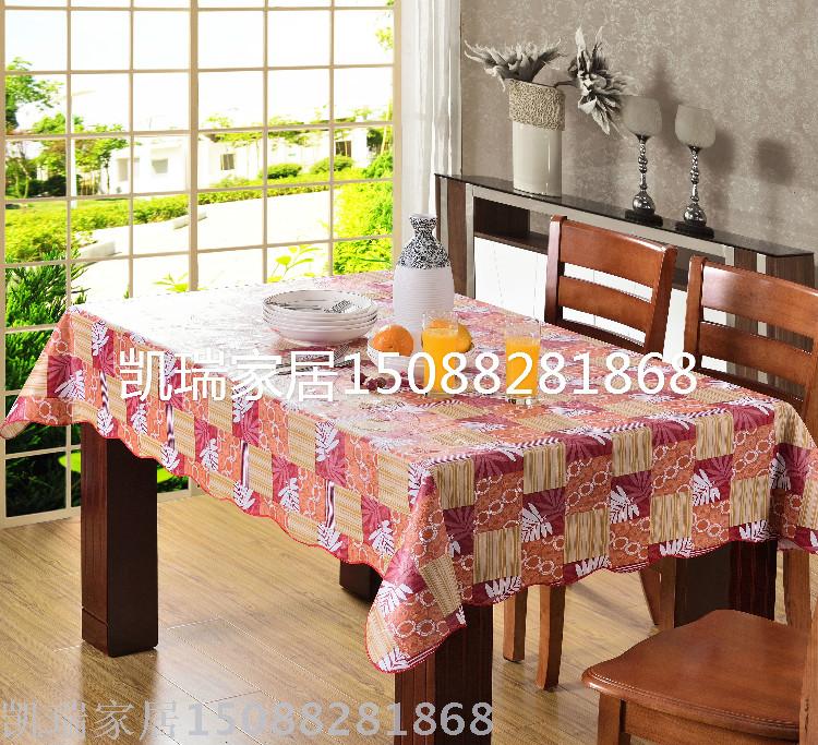 PVC wave printing table cloth stick cotton tablecloth square tablecloth rectangular tablecloth waterproof oil-proof PVC wave printing table cloth stick cotton tablecloth square tablecloth rectangular tablecloth waterproof oil-proof