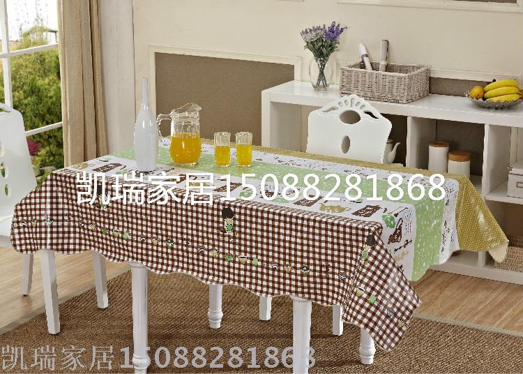 PVC wave printing table cloth stick cotton tablecloth square tablecloth rectangular tablecloth waterproof oil-proof PVC wave printing table cloth stick cotton tablecloth square tablecloth rectangular tablecloth waterproof oil-proof