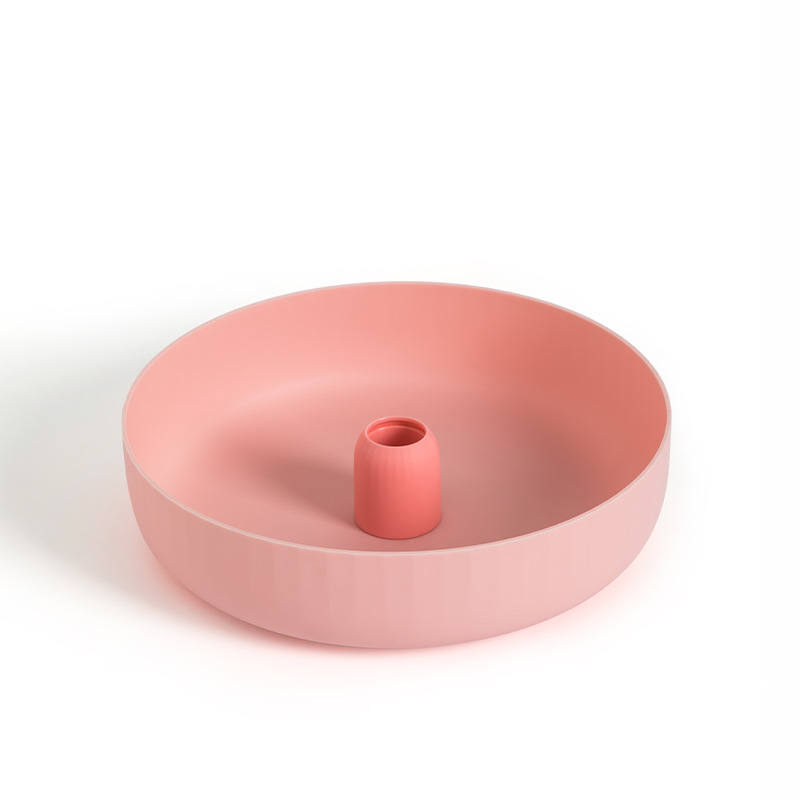 3823 Fruit Plate Living Room Fruit Basket Coffee Table Fruit Pot Plastic Candy Plate Dried Fruit Tray Office Snack Dish Small Fruit Tray