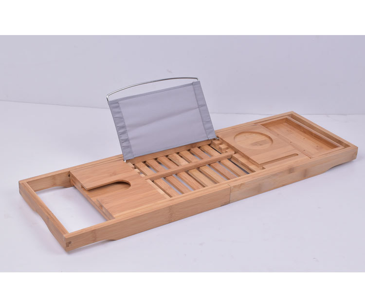 Bathtub Rack Retractable Storage Rack Bathroom Storage Rack Bathtub Storage Board Multifunctional Bathtub Bath Rack