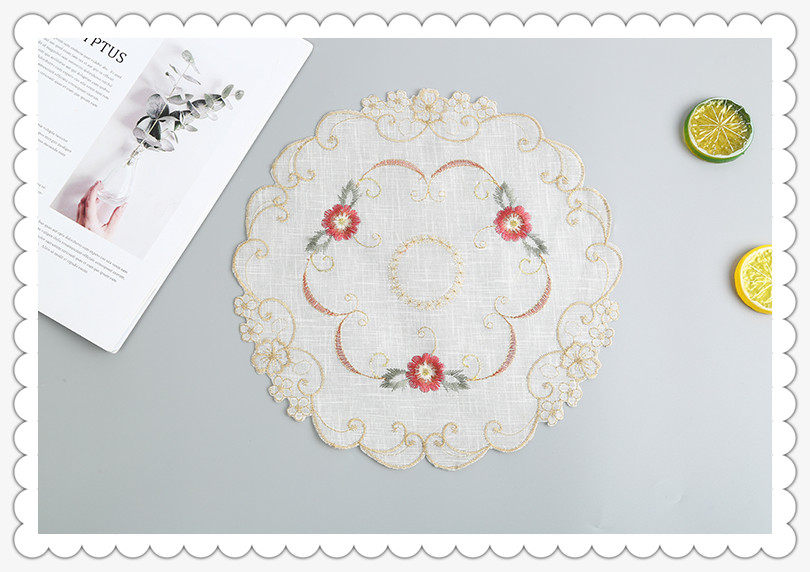 European Placemat Hotel for Restaurant and Home Use Circular Large round Table Dining Table Cloth Tablecloth Wallpaper European Placemat Hotel for Restaurant and Home Use Circular Large round Table Dining Table Cloth Tablecloth Wallpaper