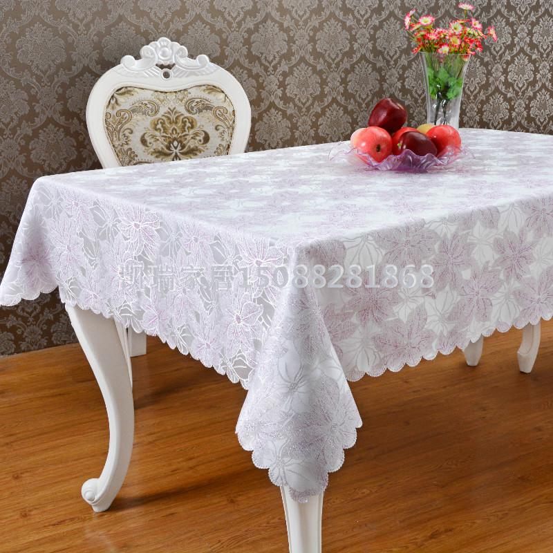 Produced and sold in Europe and the United States style high-grade gold maple tablecloth jacquard tablecloth 