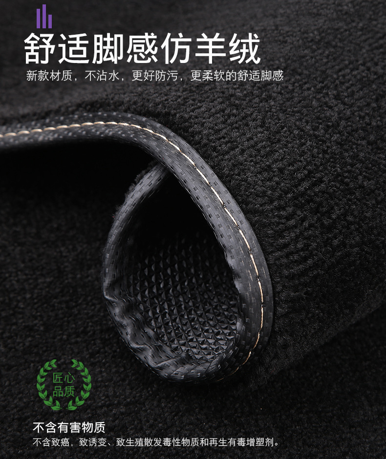 Car Foot Mat Suitable for BMW Benz Red Flag Audi Cadillac Volvo Fully Surrounded Car Foot Mat Car Foot Mat Suitable for BMW Benz Red Flag Audi Cadillac Volvo Fully Surrounded Car Foot Mat