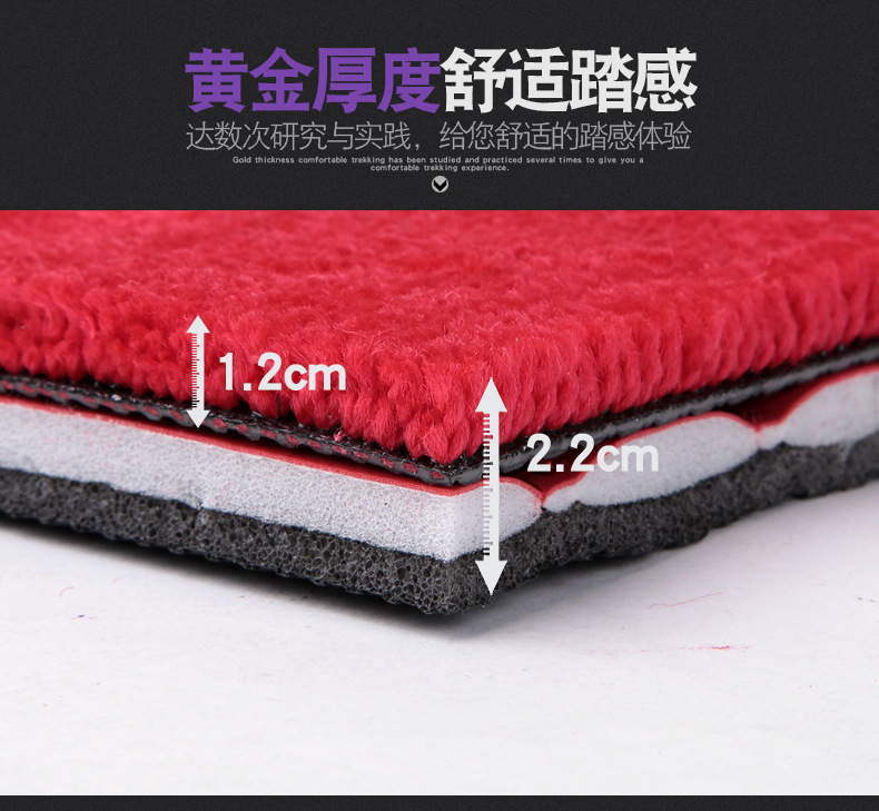 Car Foot Mat Suitable for BMW Benz Red Flag Audi Cadillac Volvo Fully Surrounded Car Foot Mat Car Foot Mat Suitable for BMW Benz Red Flag Audi Cadillac Volvo Fully Surrounded Car Foot Mat