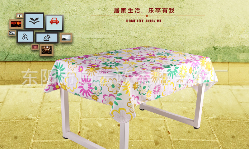 2017 new PE composite tablecloth hotel tablecloth printed printer tablecloth spot manufacturers direct selling