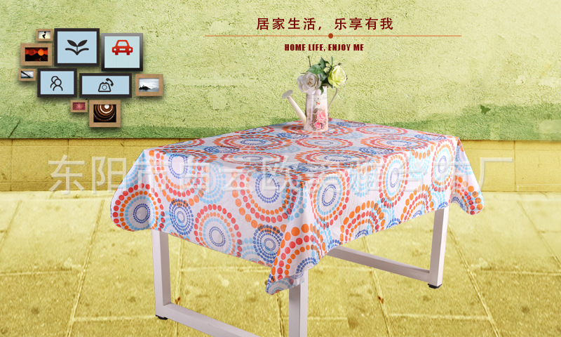 2017 new PE composite tablecloth hotel tablecloth printed printer tablecloth spot manufacturers direct selling