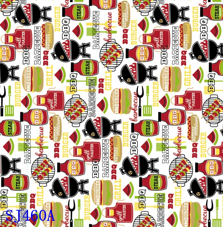 African PVC white film printed tablecloth for export