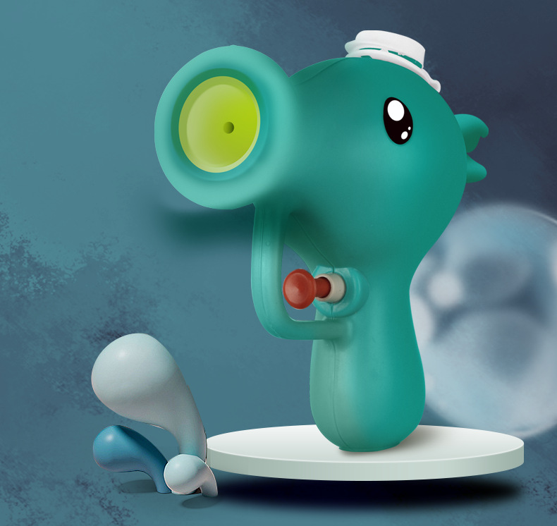 Children's Cartoon Cute Pea Water Gun Swimming Water Beach Baby Bath Children Playing Water Bathtub Small Toy Children's Cartoon Cute Pea Water Gun Swimming Water Beach Baby Bath Children Playing Water Bathtub Small Toy