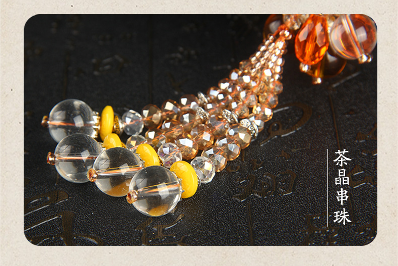 Point Diamond Gourd Perfume Bottle Automobile Hanging Ornament Ornaments inside Car Lucky Fortune Car Accessories Whole