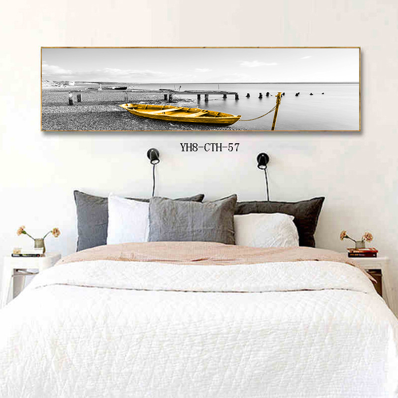 Modern Minimalist Living Room Wall Slightly Luxury Painting Horizontal Office Bedroom Decorative Painting Fortune Deer Sofa Background Painting