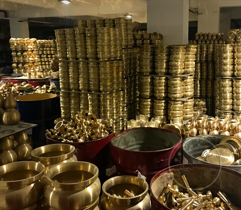 Yang Tongji Pure Copper Kylin Copper Fortune Wealth and Luck Kirin Copper Ware Wholesale Crafts Gift Home Decoration