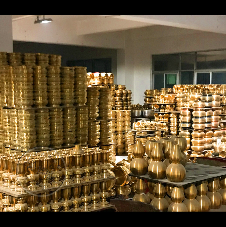 Yang Tongji Pure Copper Kylin Copper Fortune Wealth and Luck Kirin Copper Ware Wholesale Crafts Gift Home Decoration