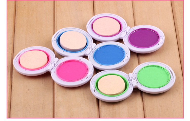 European and American best-selling disposable color powder 2020 new fashion color rouge hair color concealer with portable powder