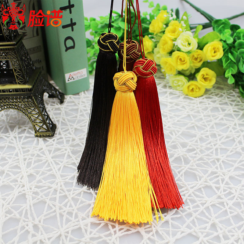 Fortune Ball Pineapple Hat Tassel Buddhist Chinese Knot Vertical Tassel Car Hanging Tassel Bag Hanging Tassels