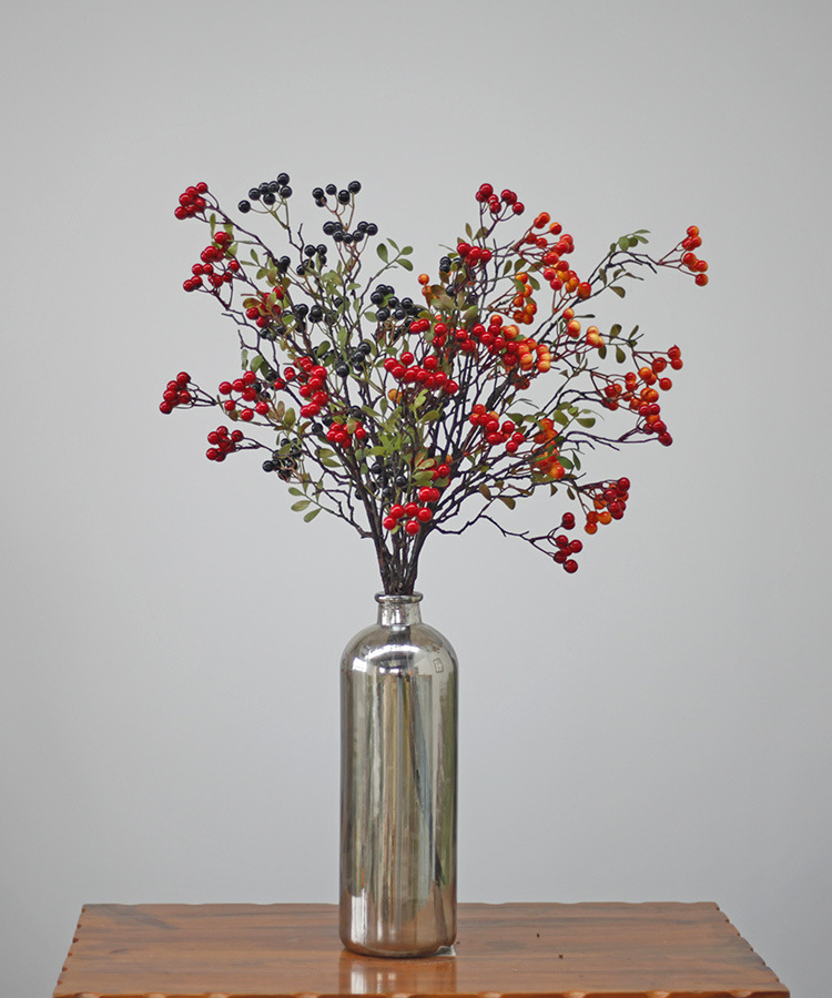 American Flower Arrangement Foam Fruit Fortune Fruit Home Decoration Christmas Chinese Hawthorn Festive Berry American Flower Arrangement Foam Fruit Fortune Fruit Home Decoration Christmas Chinese Hawthorn Festive Berry