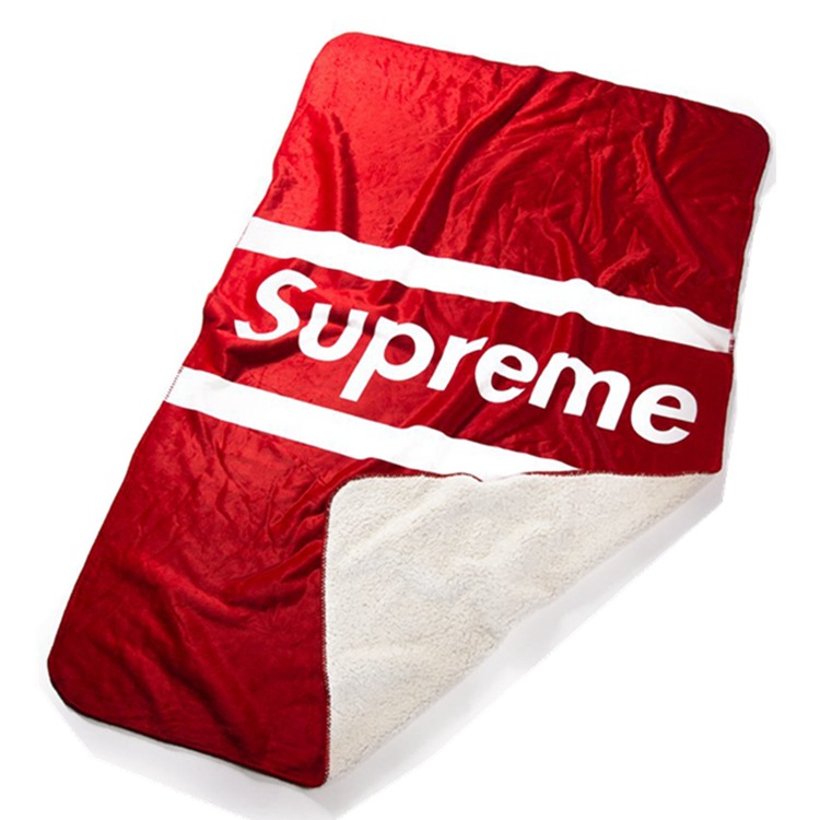 Lamb fleece double clearance blanket British flag office air conditioning sofa spring summer blanket