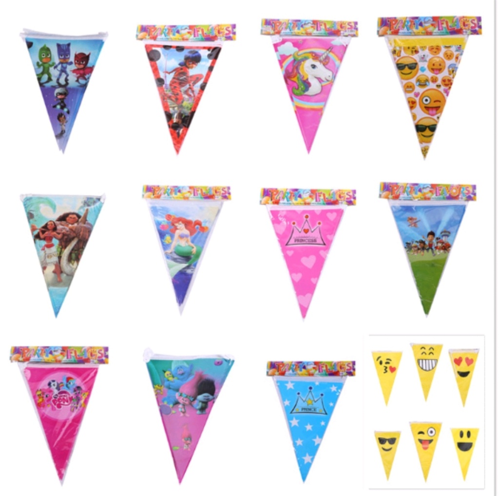 Cartoon Pennant Hanging Strip Banner Party Layout Supplies Children's Birthday Flag Pull Flag Made by Paper Banner Pennant Cartoon Pennant Hanging Strip Banner Party Layout Supplies Children's Birthday Flag Pull Flag Made by Paper Banner Pennant